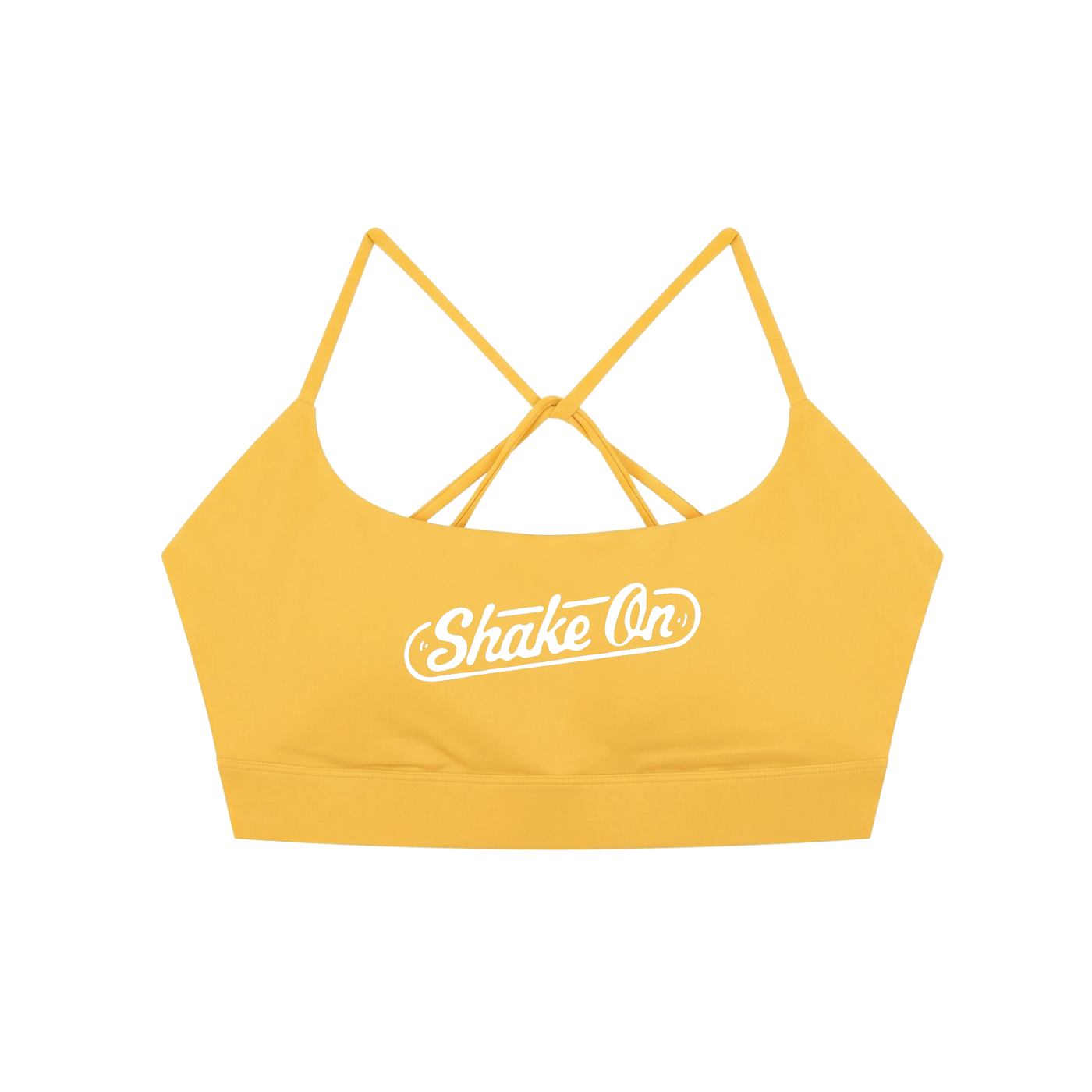 Strappy Yoga Sports Bra
