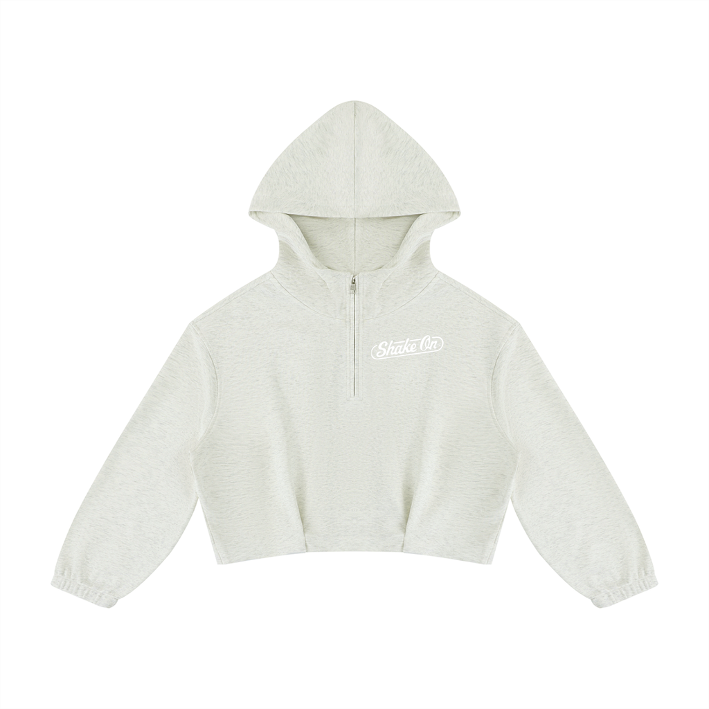 Women’s Boxy Quarter-Zip Hoodie