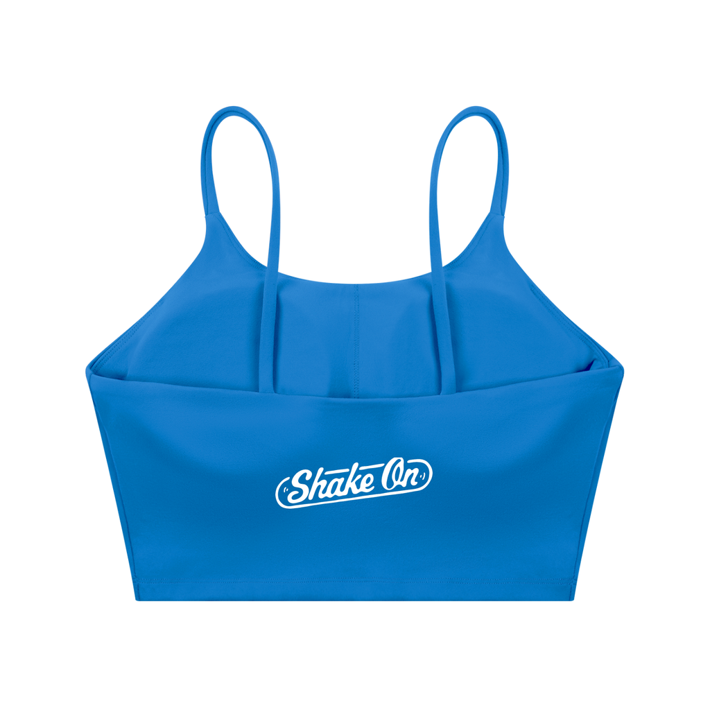 Yoga Sports Bra Back Logo